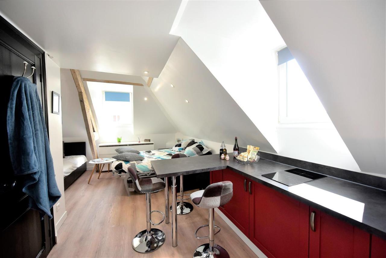 Ferienwohnung Studio "Mon Plaisir" - 50M Front De Mer Berck Exterior foto
